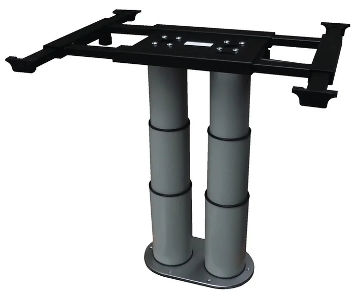Zweisäulen Liftgestell – Verschiebung X = 230 mm Y = 250 mm